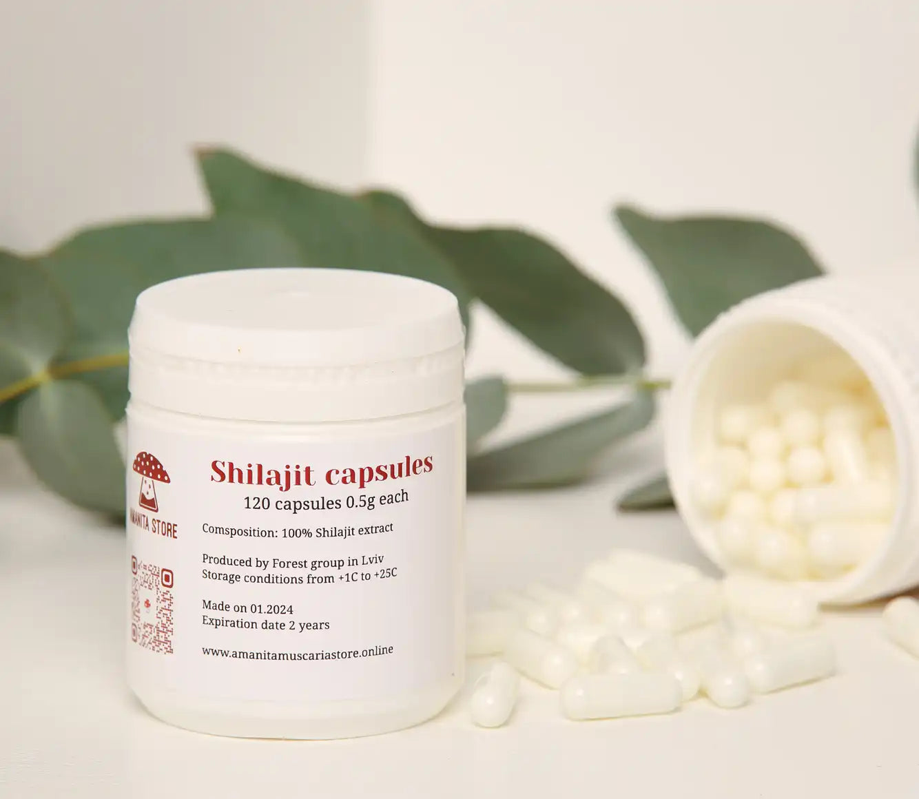 Shilajit capsules